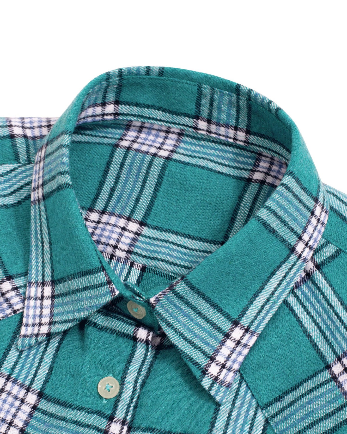 Womens Plaid Flannel Shirts Long Sleeve Roll Up Casual Button Down Shirt