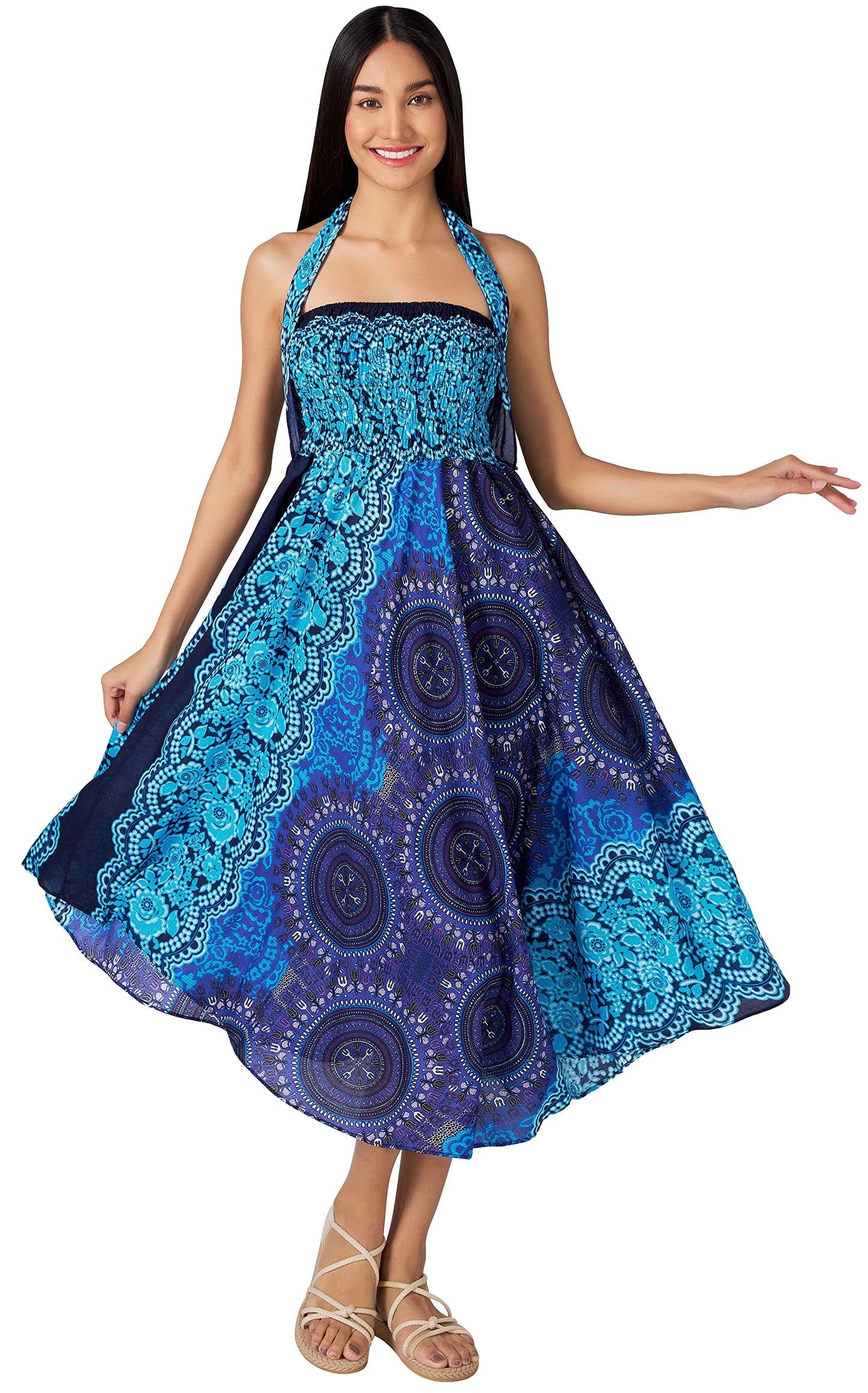 Long Boho Skirts for Women - Bohemian Hippie Maxi Summer Skirt