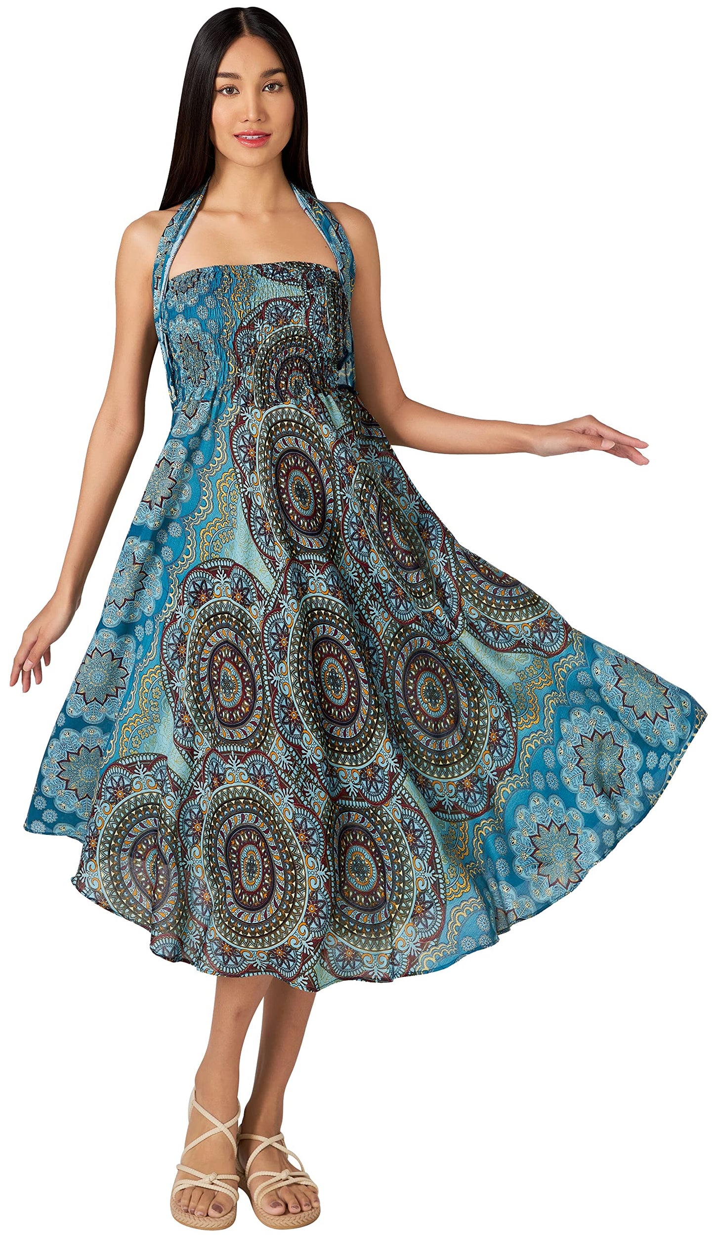Long Boho Skirts for Women - Bohemian Hippie Maxi Summer Skirt