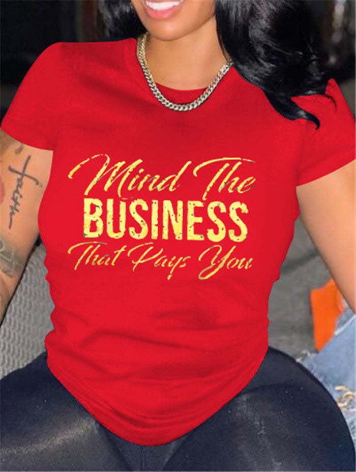 Custom Summer Graphic T-Shirt for Women