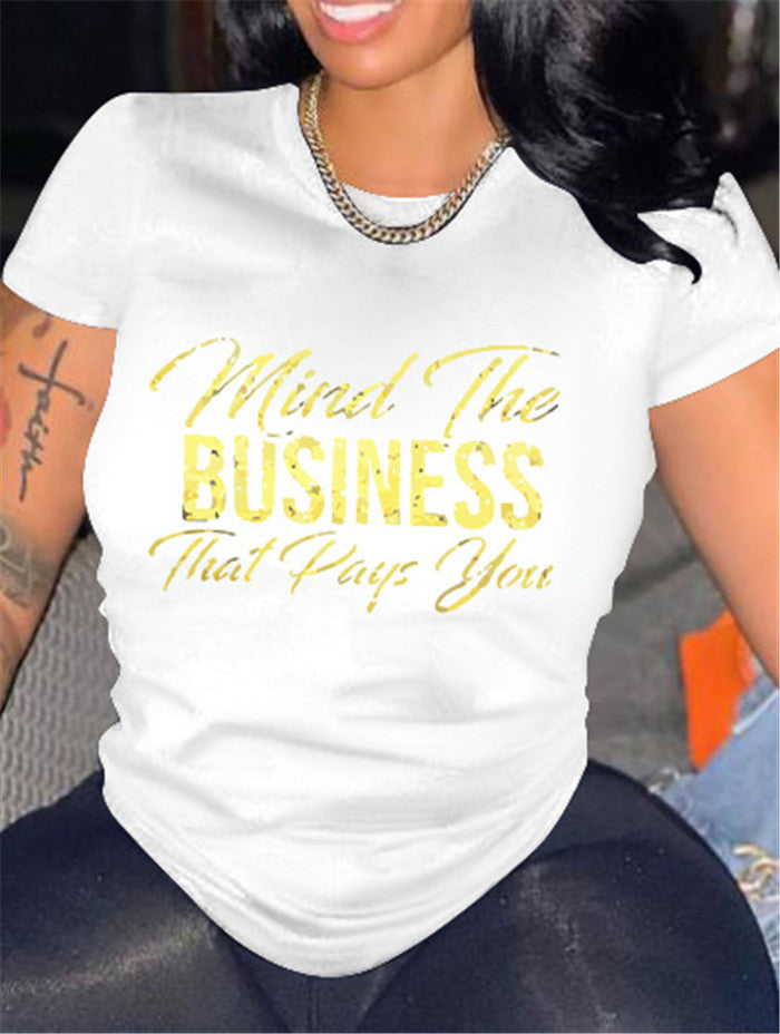 Custom Summer Graphic T-Shirt for Women