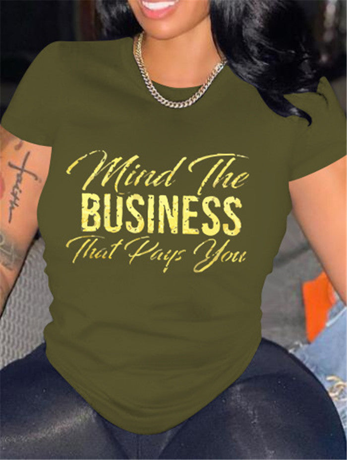 Custom Summer Graphic T-Shirt for Women